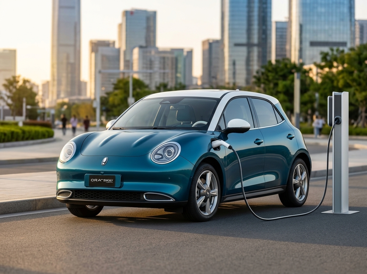 GWM Ora 03 BEV58 lidera autonomia entre hatches elétricos no Inmetro 2026 com 315 km