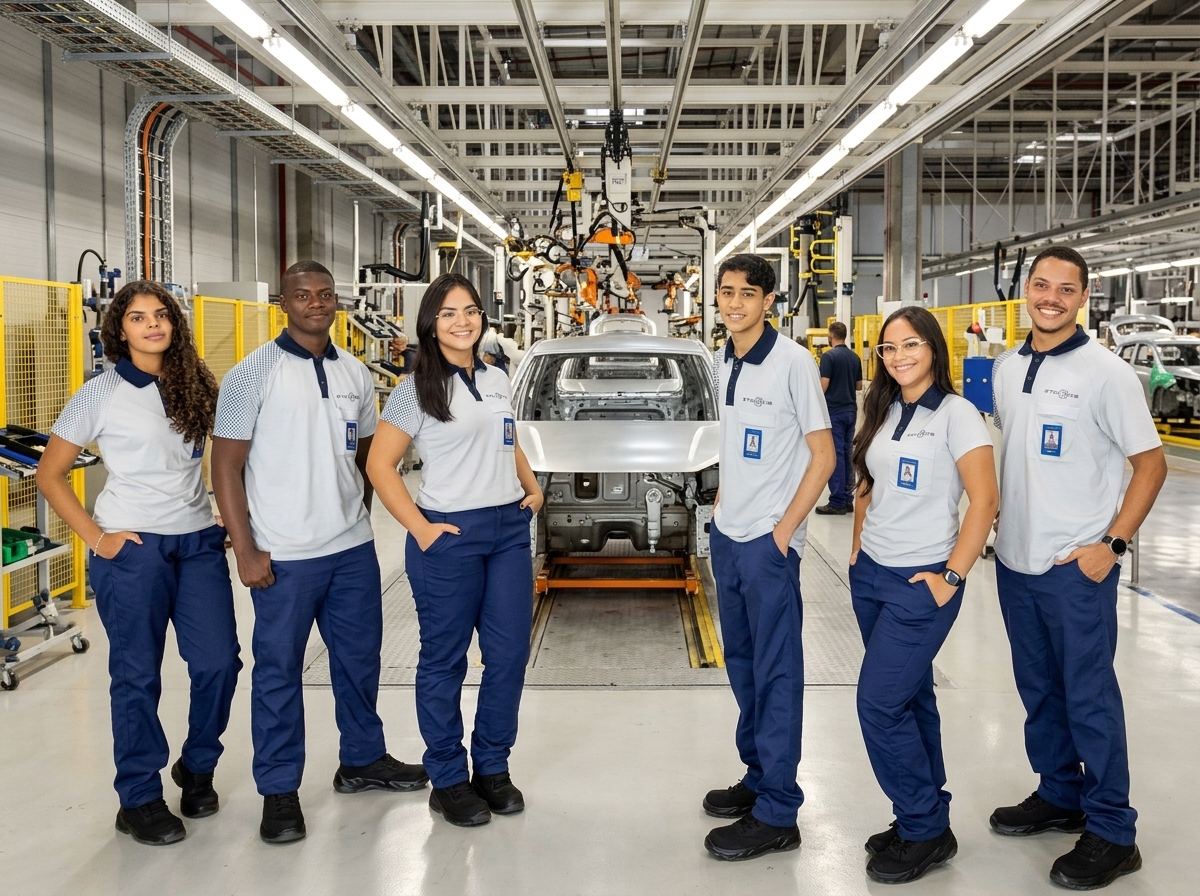 Stellantis abre 20 vagas gratuitas para curso técnico em Betim com bolsa e benefícios