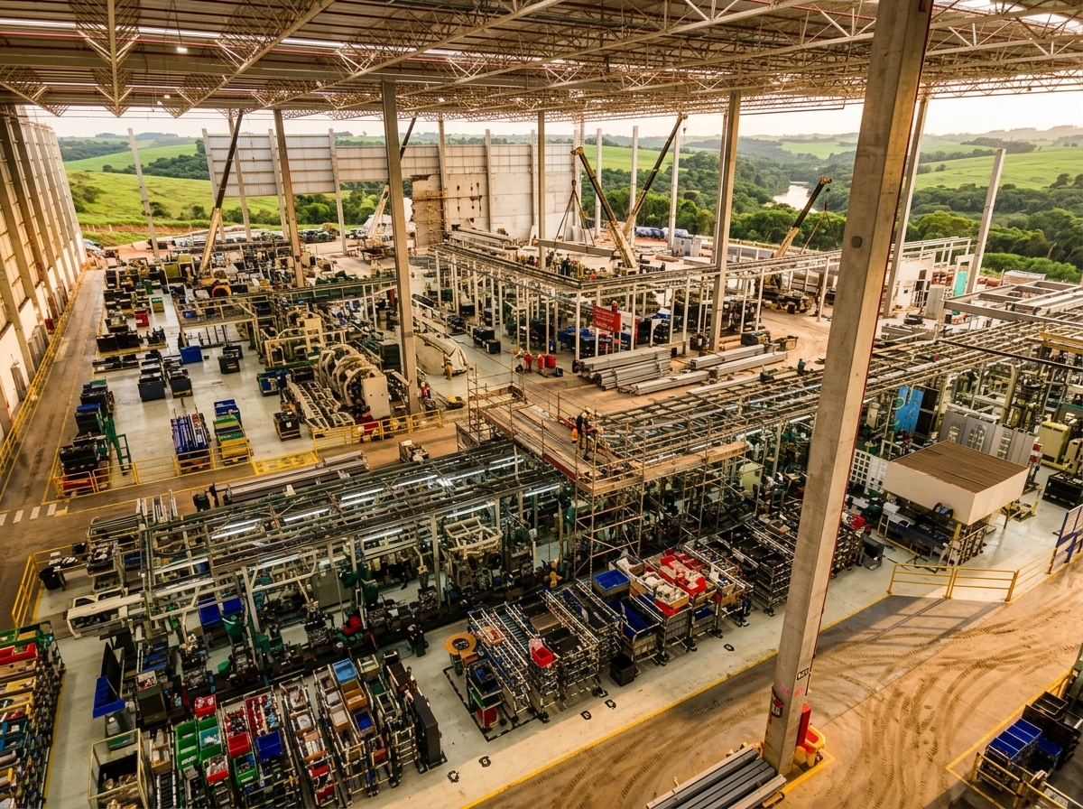 Toyota reconstrói fábrica destruída por vendaval e mantém produção em planta temporária
