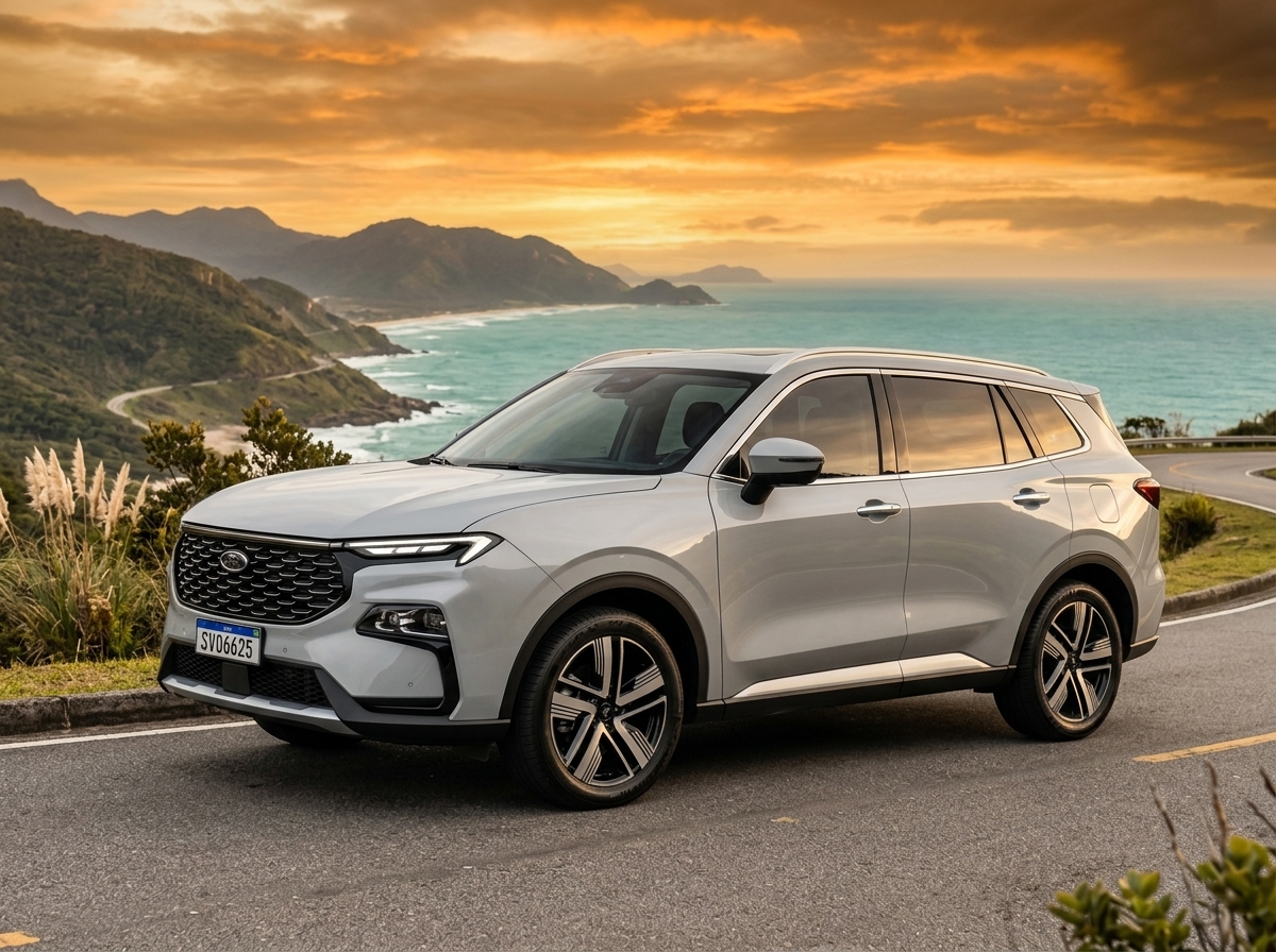 Ford Territory 2026 custa R$ 219.900 e enfrenta concorrência de elétricos e híbridos na mesma faixa de preço