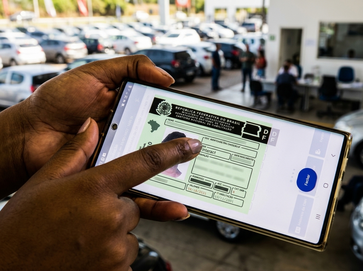 Transferência de carros usados pelo app CNH deve chegar em novembro, mas vistoria e prazo de 30 dias continuam obrigatórios