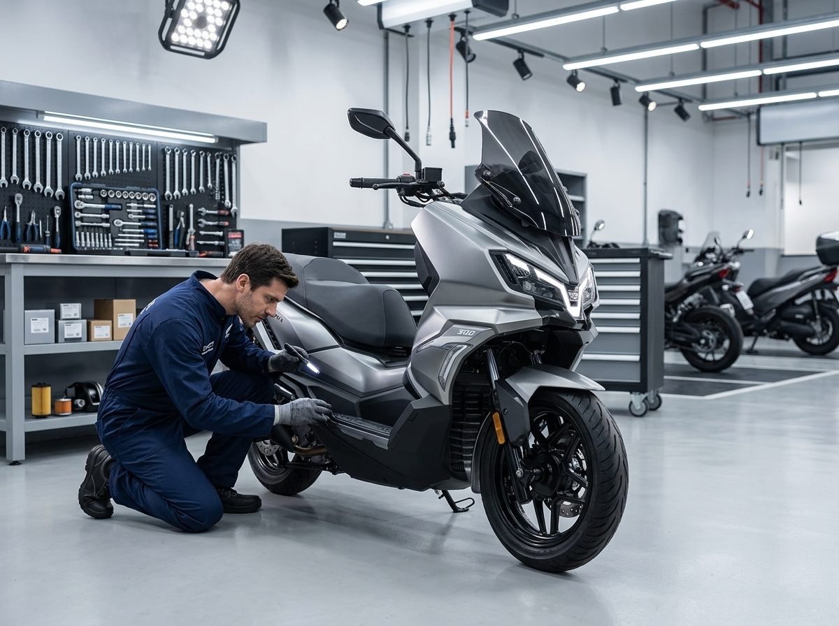 Dafra fixa preços de revisão para motos SYM a partir de outubro