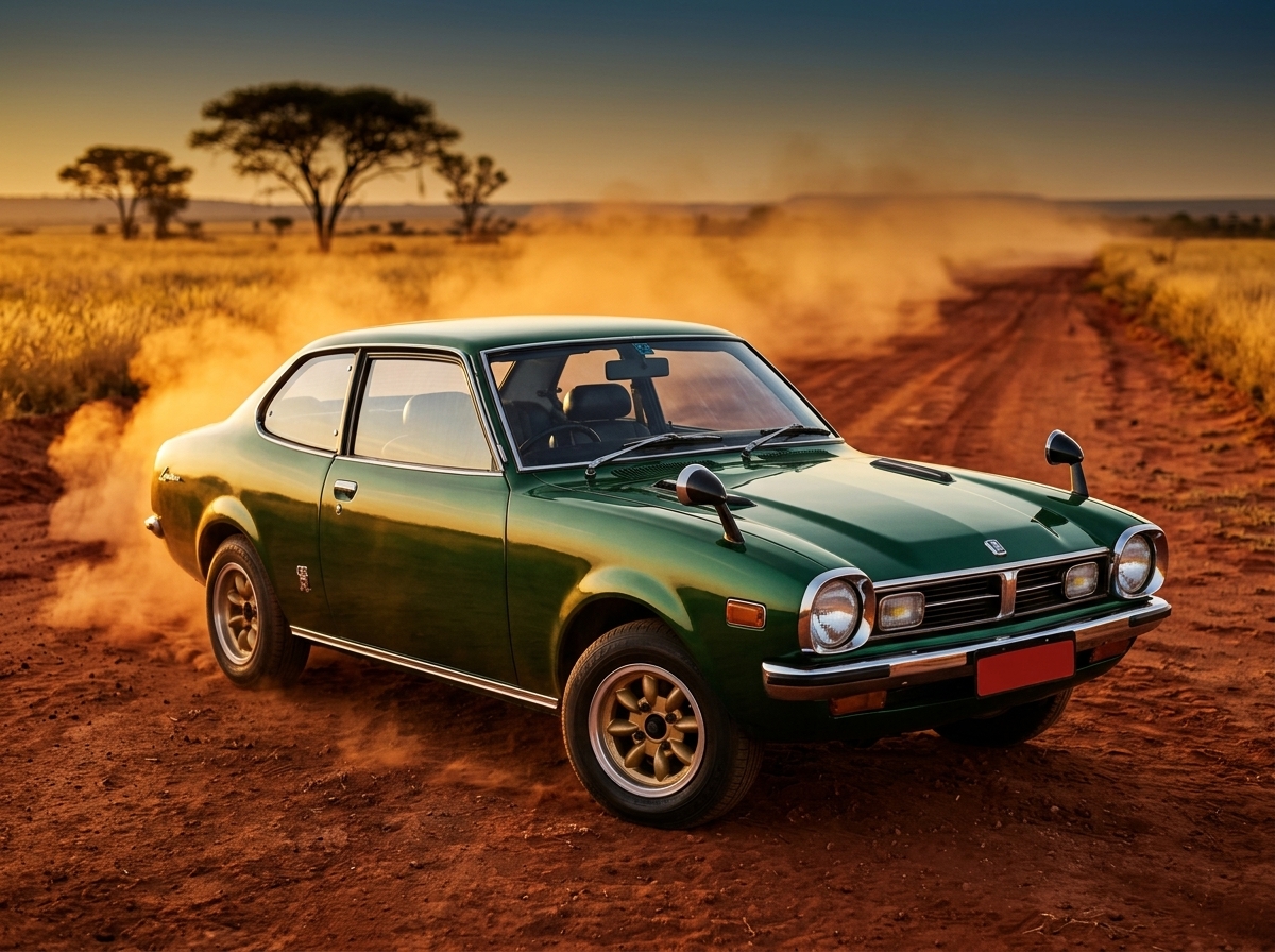 Mitsubishi Lancer 1600 GSR: o sedã que humilhou o Porsche 911 no Safari Rally