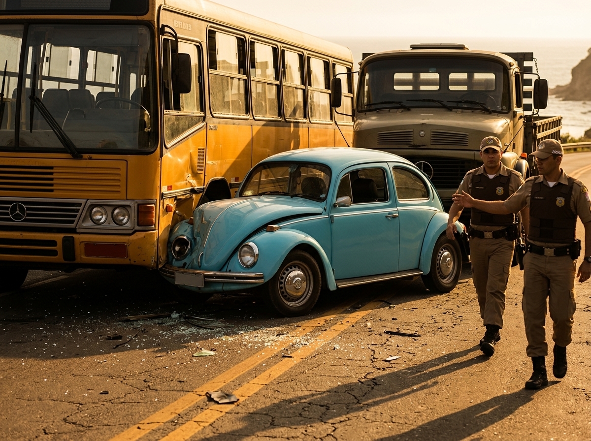 Fusca destruído, Rural capotada e jornalistas vivos: os acidentes que marcaram uma carreira na imprensa paulista