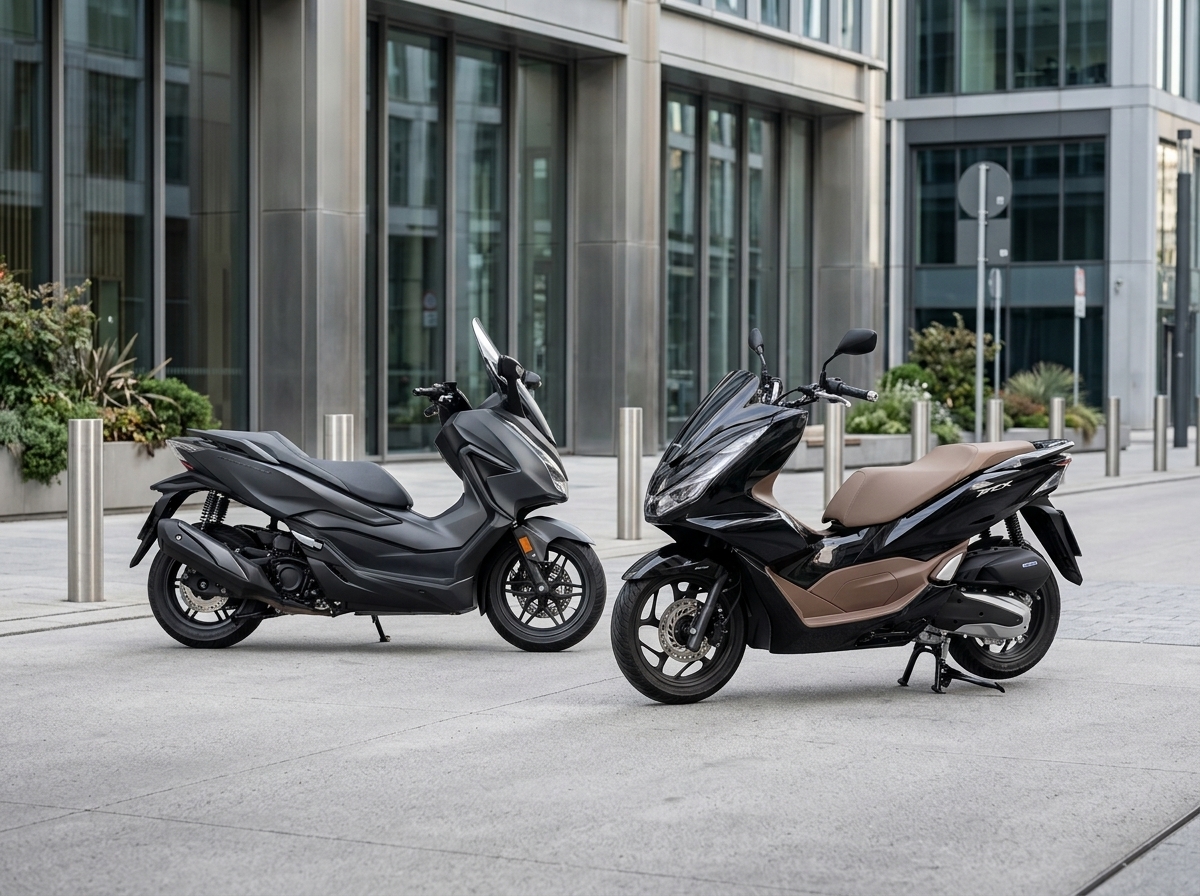PCX 160 tem o dobro de potência e 10 litros a mais de porta-objetos que a Elite 125