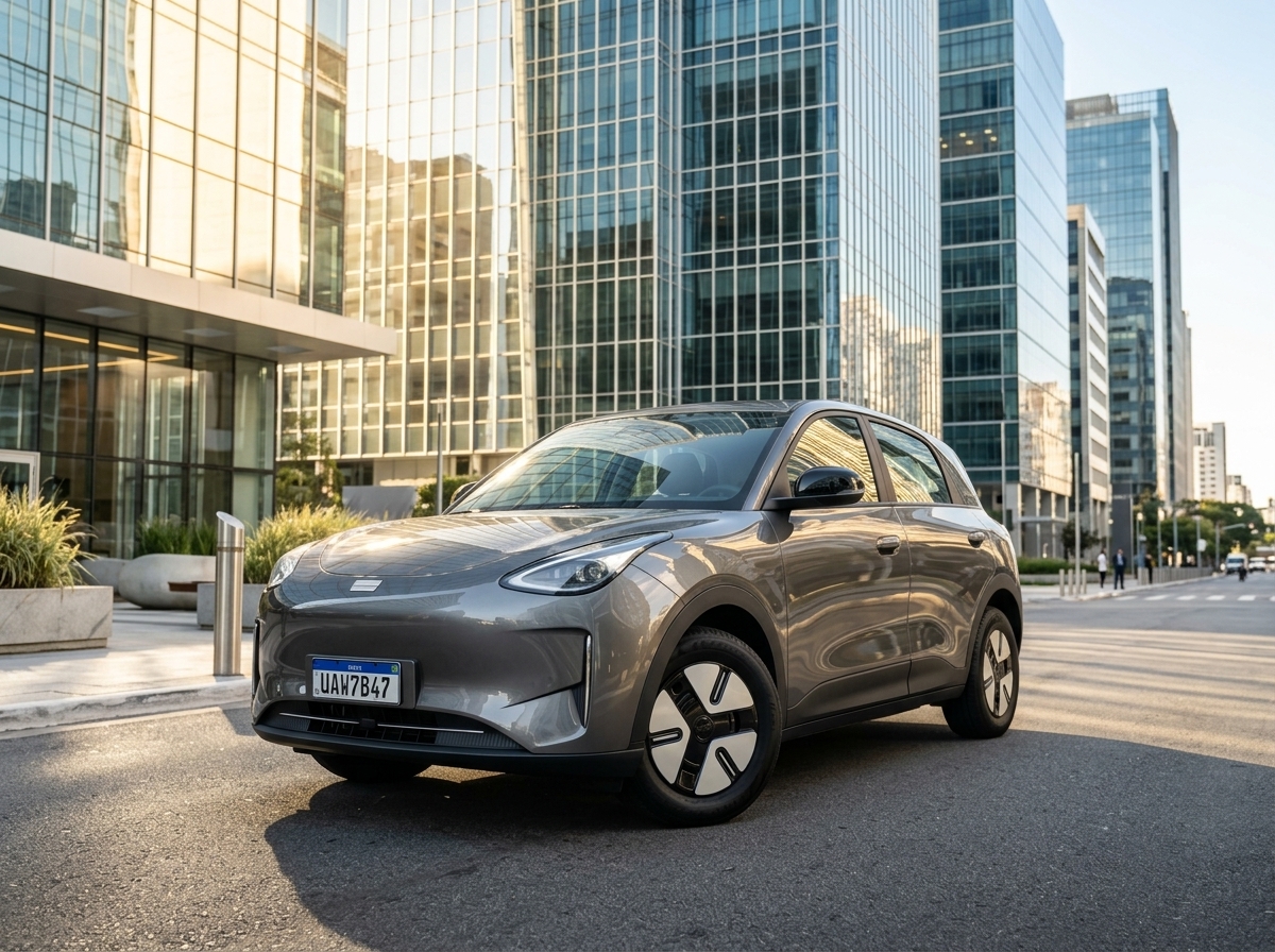Geely EX2 fica até R$ 1.000 mais caro antes de versão nacional