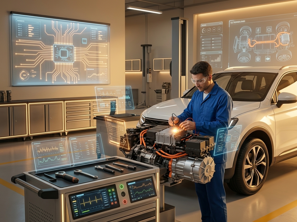SENAI-SP abre 59 cursos online de mecânica e eletromobilidade para profissionais do setor automotivo