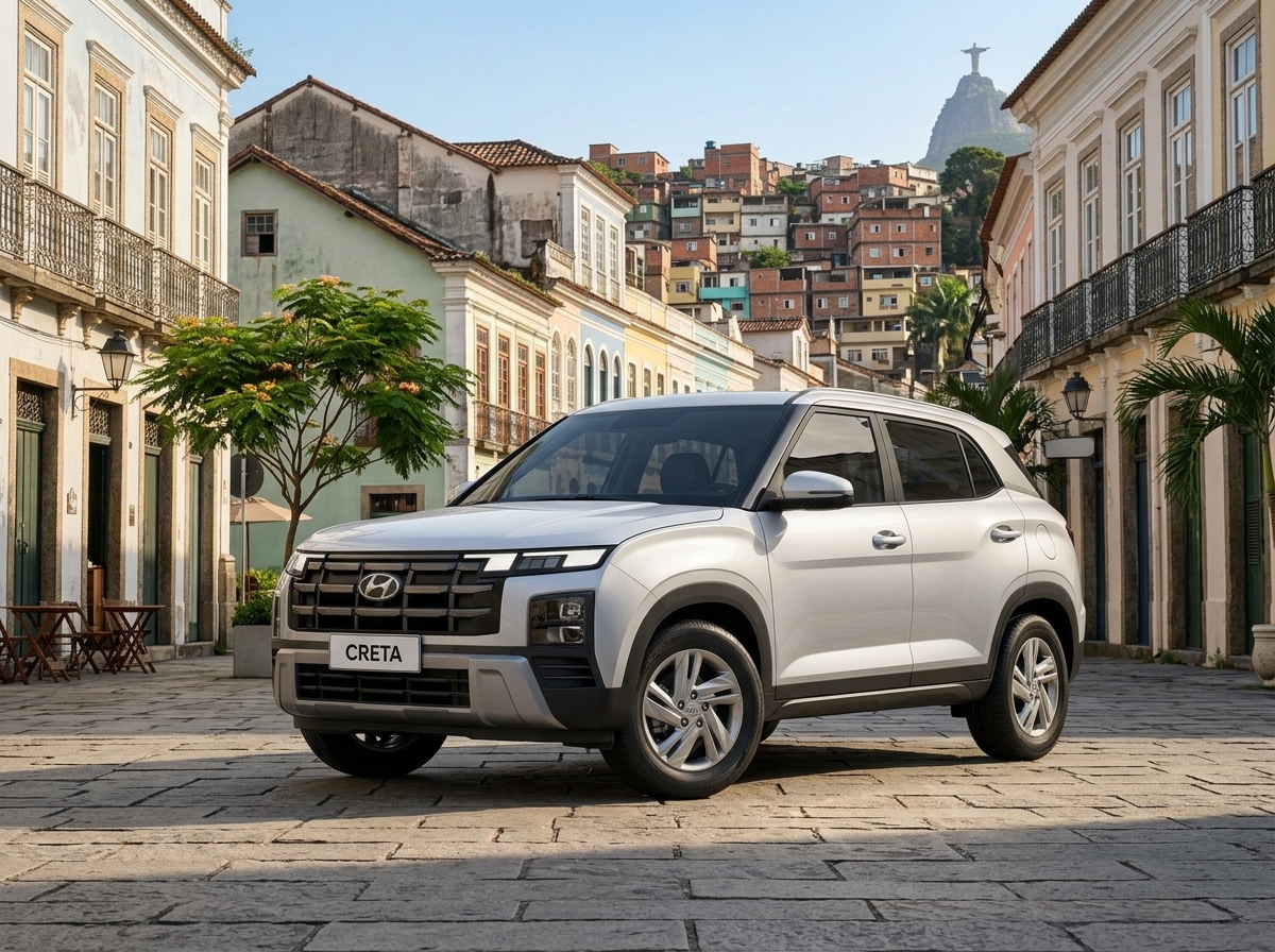 Hyundai Creta Action 2027 chega mais fraco e custa R$ 119.990 — ou R$ 106.238 para PcD