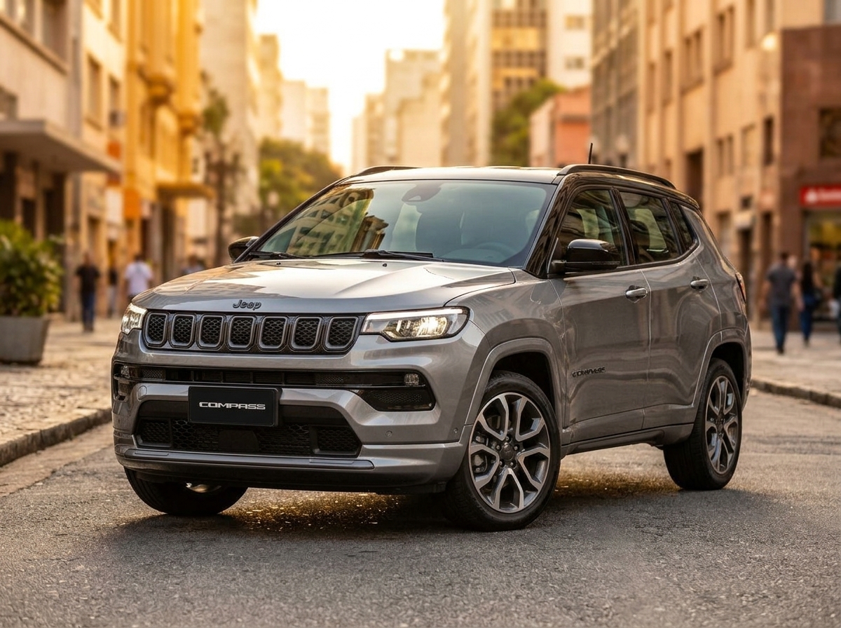 Jeep Compass 2027 chega até o fim de agosto com sistema híbrido leve de 48 volts