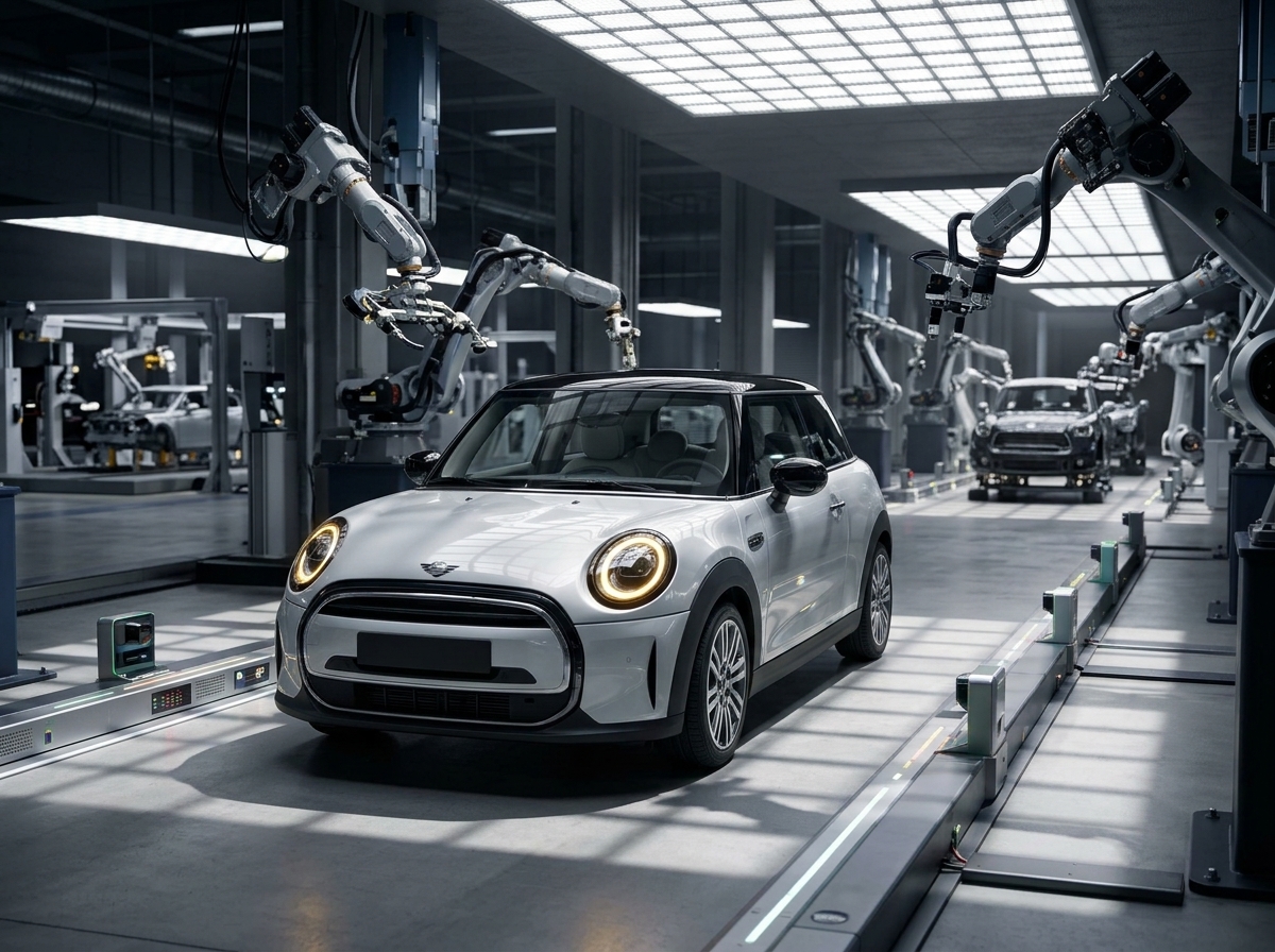 Mini sem motorista: carros da BMW circulam sozinhos dentro das fábricas