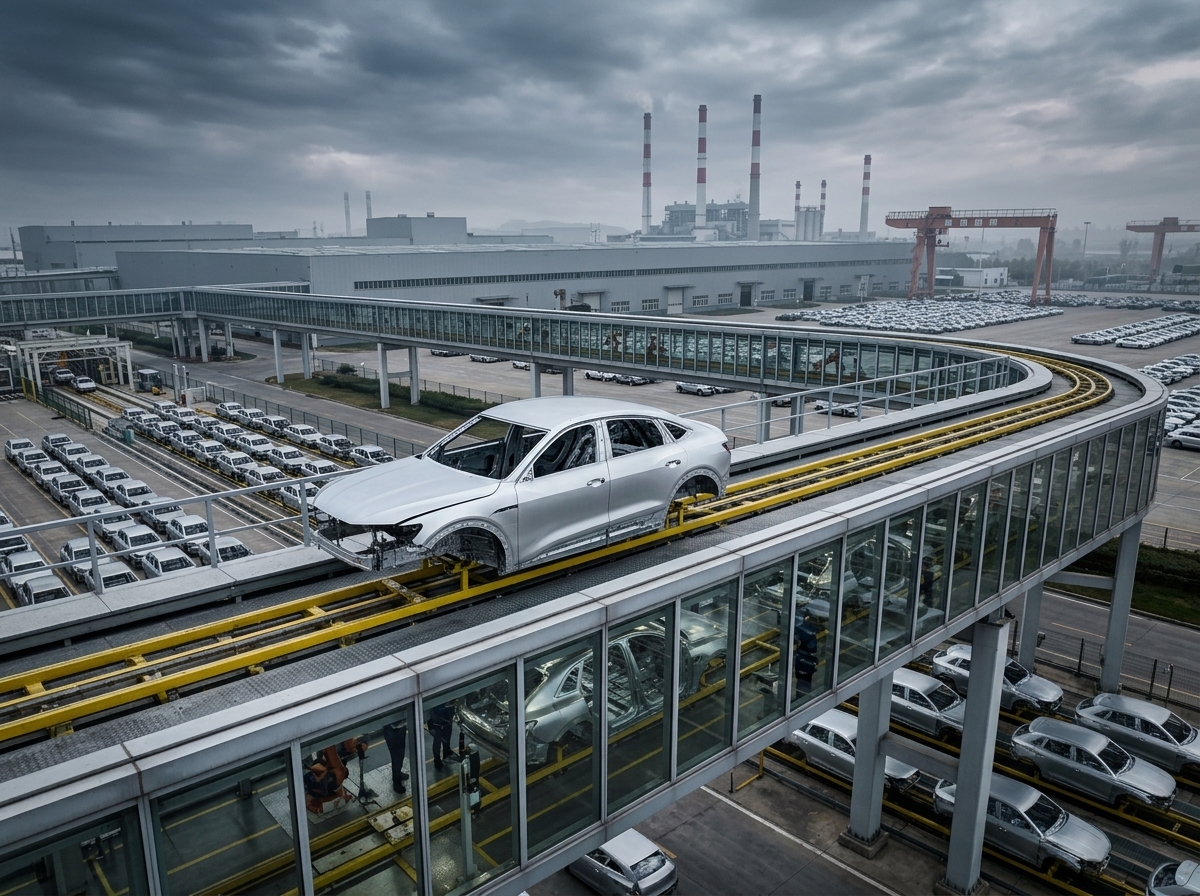 China quer enxugar sua indústria automotiva enquanto montadoras do país avançam no Brasil