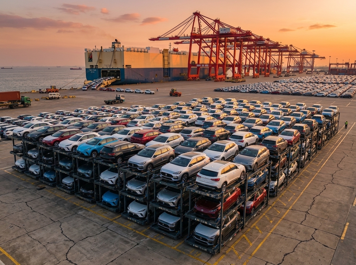 Chery e BYD lucram com exportações enquanto mercado interno chinês perde força