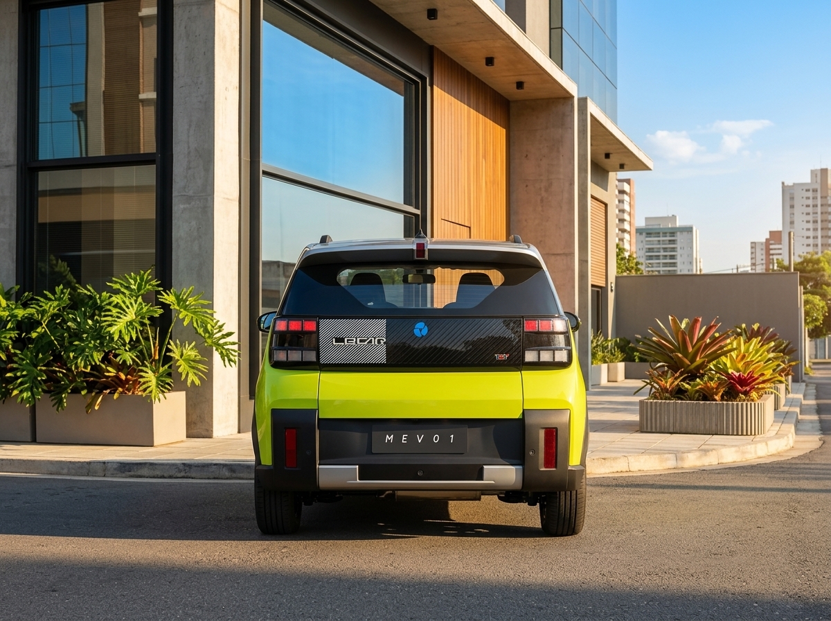Lecar MEV01: startup brasileira aposta em carro pronto de empresa chinesa desconhecida do público