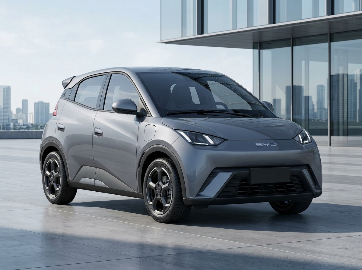 BYD Dolphin Mini 2027 chega às concessionárias com versão mais cara e recheada de novidades