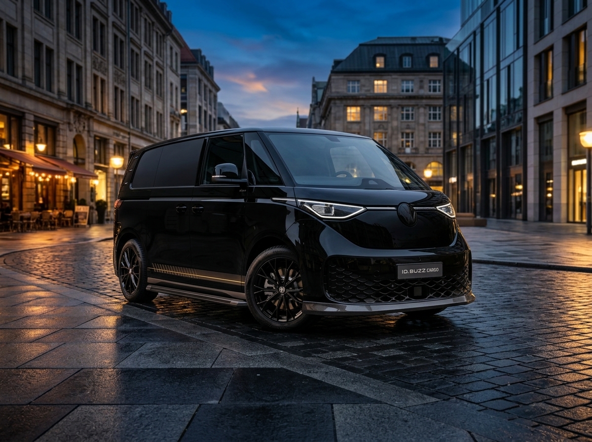 VW ID. Buzz Cargo recebe pacote esportivo Signature Edition na Holanda por R$ 36 mil