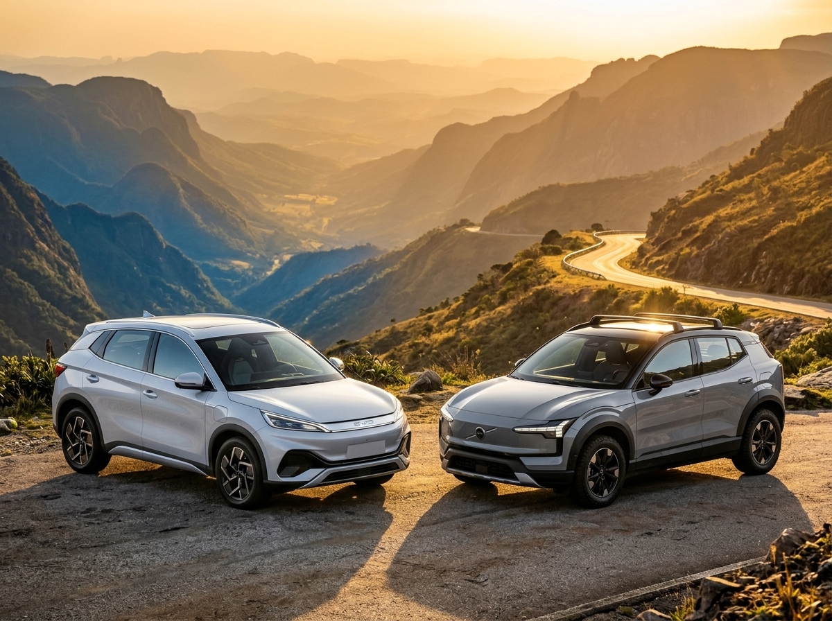 BYD Yuan Plus 2027 enfrenta Volvo EX30 Cross Country: qual elétrico leva a melhor?