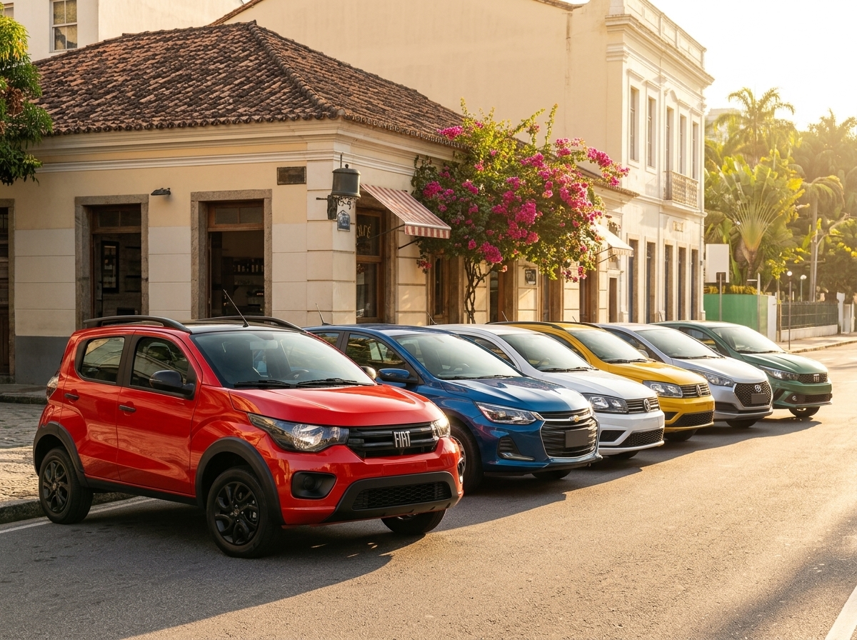 Os 6 carros abaixo de R$ 100 mil mais econômicos do Brasil, segundo o Inmetro