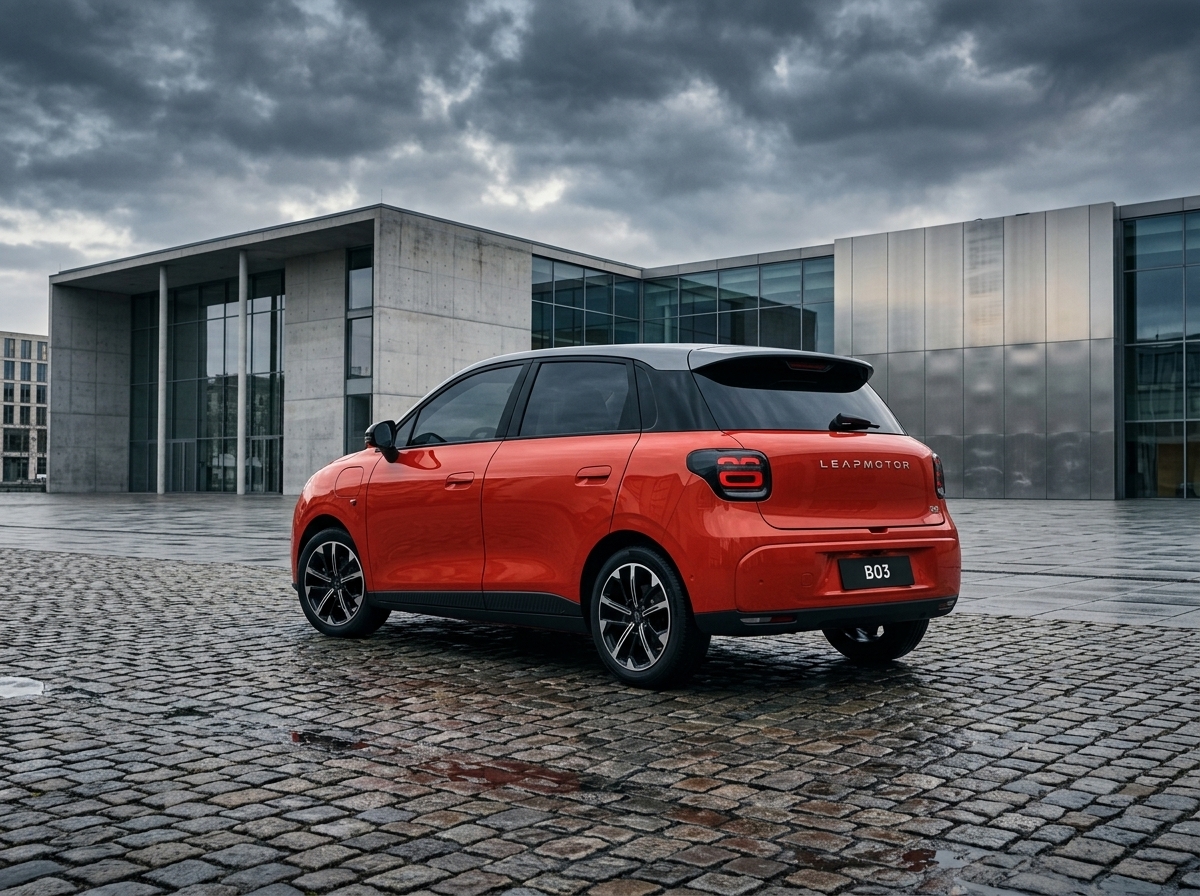 Leapmotor B03: elétrico chinês chega à Europa em 2027 com recarga ultrarrápida e preço abaixo dos rivais