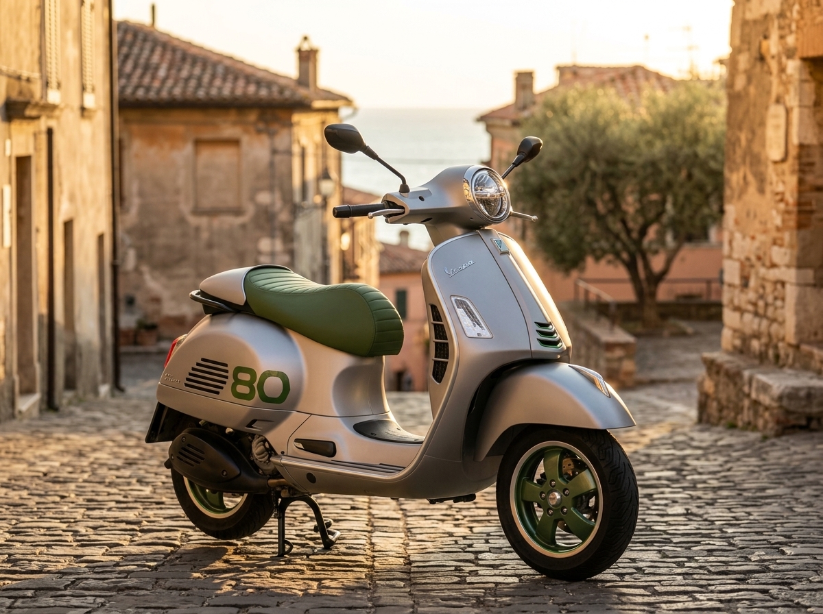Vespa lança edição limitada a 1.946 unidades para celebrar 80 anos de história