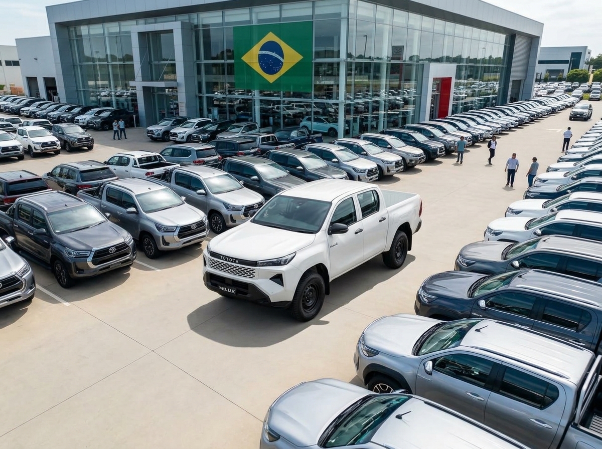 Brasil é o 11º maior mercado da Toyota no mundo, mas lidera na Europa e é 3º nas Américas