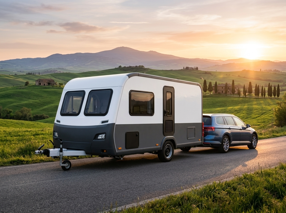 Micro 240: o trailer compacto e barato que leva a família inteira com três camas e banheiro