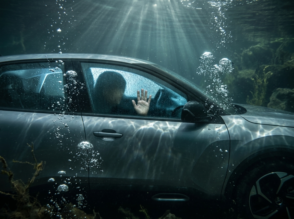 Citroën elétrico sobrevive a 10 minutos submerso, mas teste revela que o primeiro minuto é decisivo