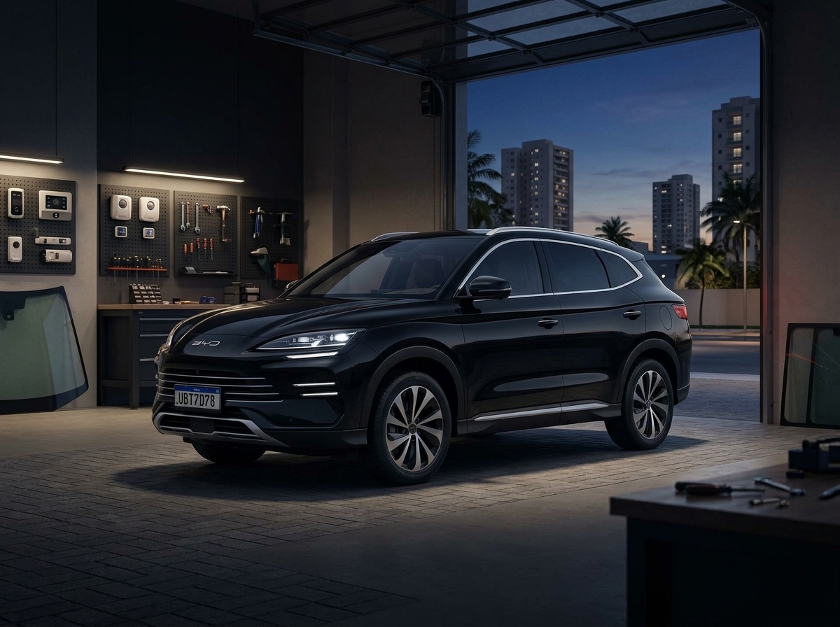 BYD Song Plus é o carro mais blindado do Brasil no início de 2025