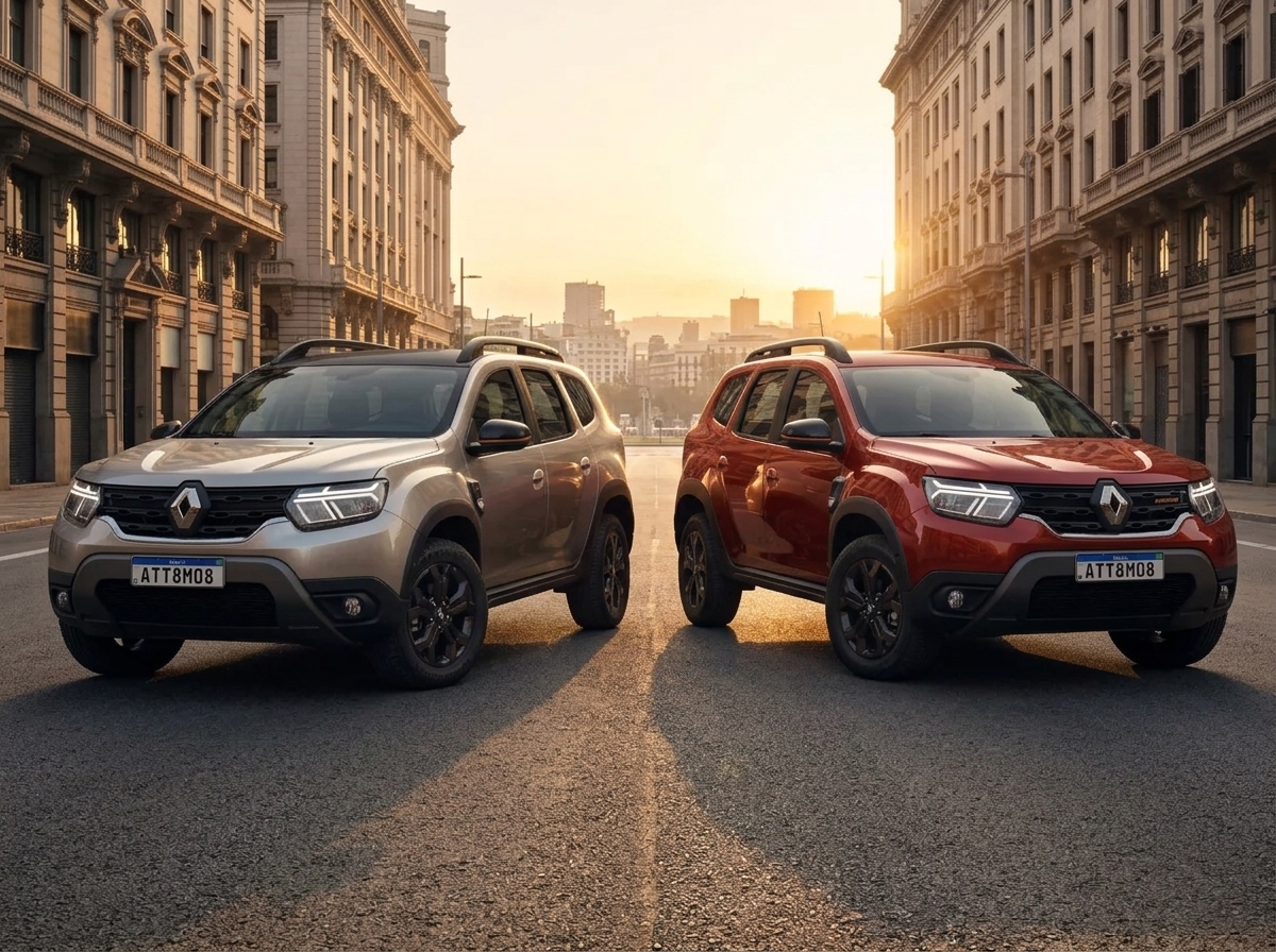 Duster Iconic Plus 2026 tem 38 cv a mais que o Kicks Advance e custa R$ 23 mil menos na Fipe