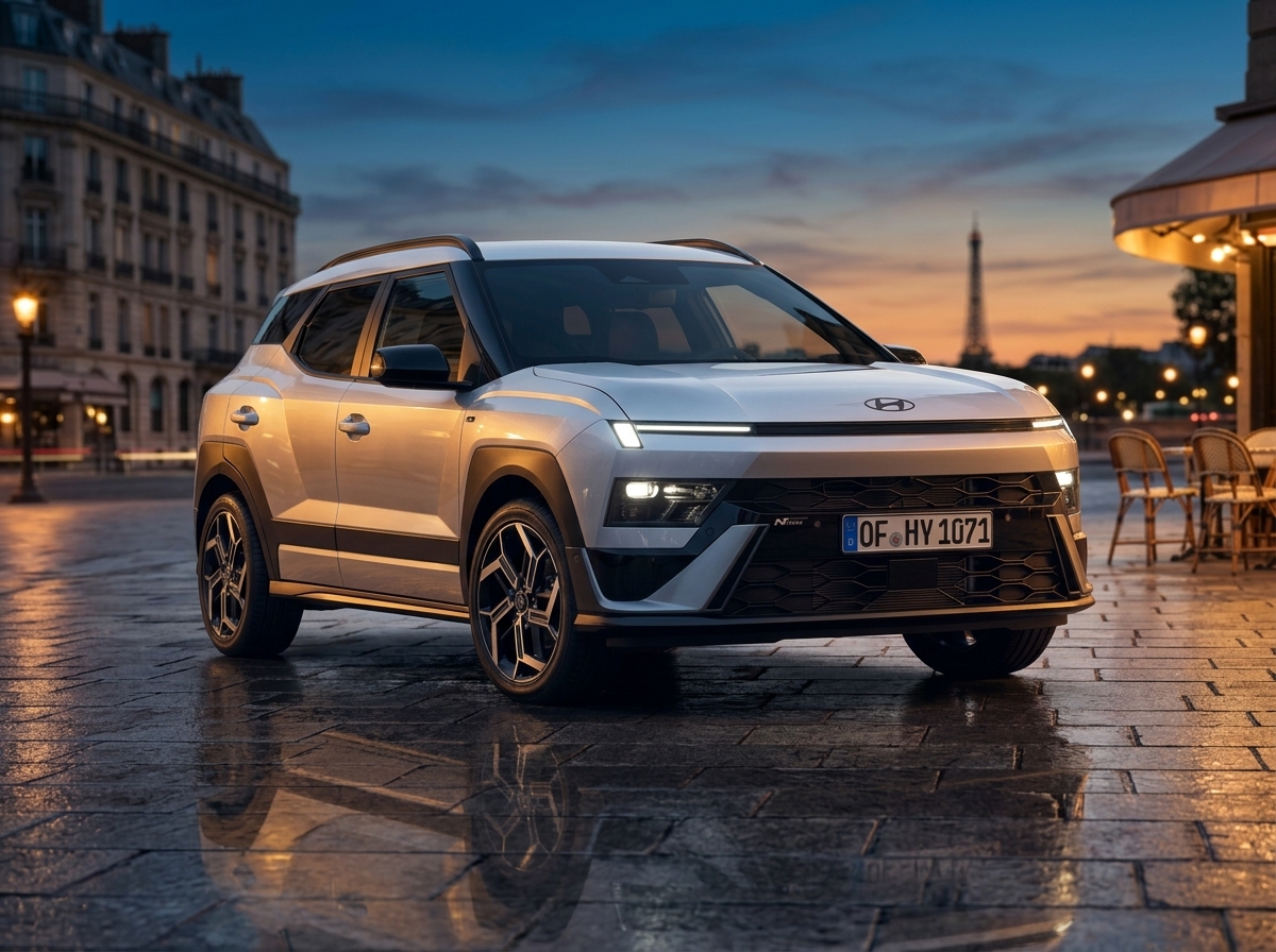 Hyundai Bayon chega ao Salão de Paris com visual de mini-Tucson e versão híbrida inédita