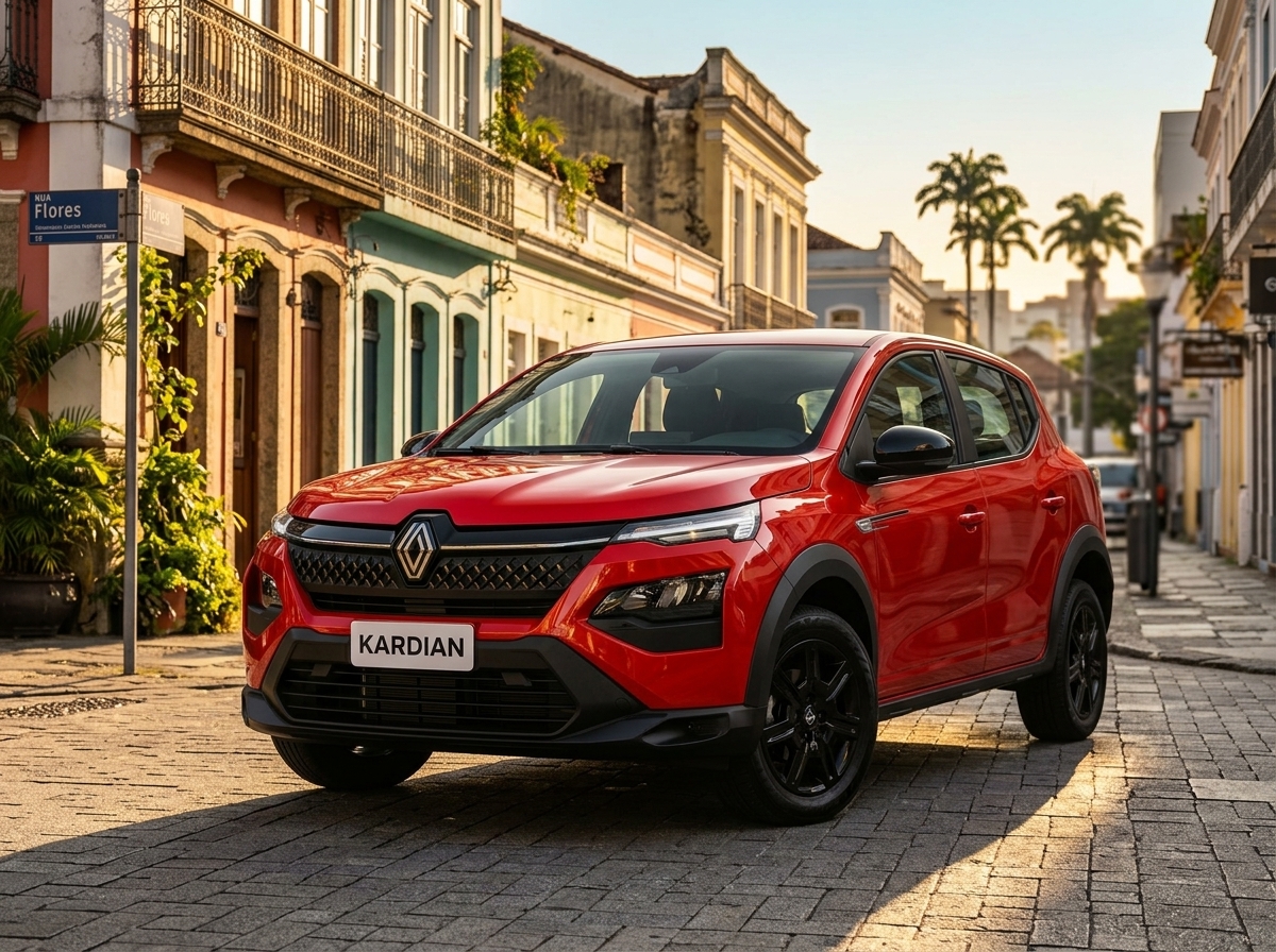 Renault Kardian 2027 chega com versão Vibe manual por R$ 99.990