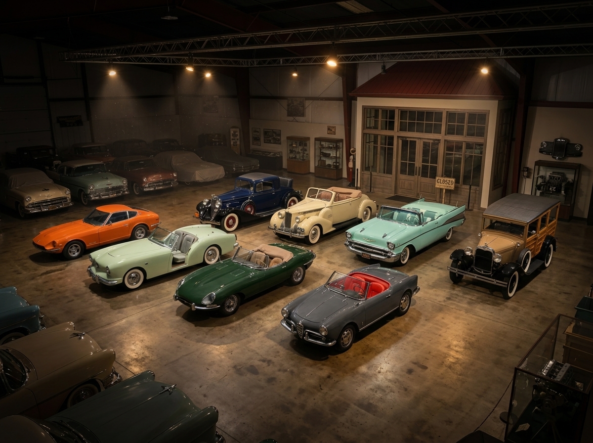 Museu de carros clássicos fecha as portas após 24 anos por falta de mecânico especializado em carburadores