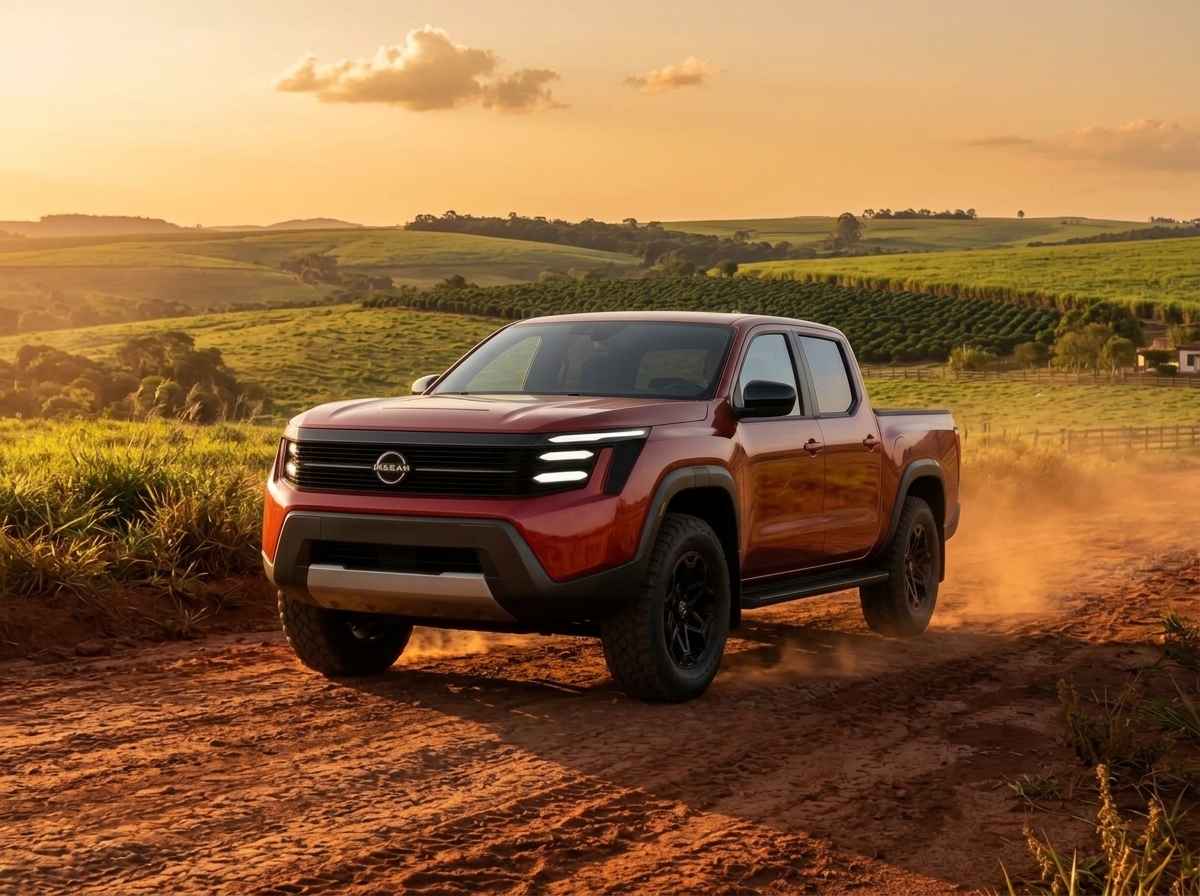 Nissan Frontier volta ao Brasil em 2027 com versão diesel renovada e inédita variante híbrida plug-in chinesa