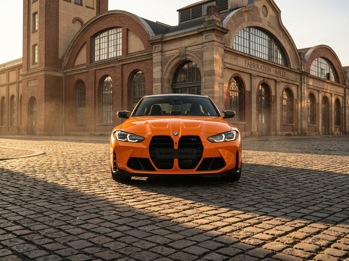 BMW M chega a 1 milhão de unidades produzidas e celebra com um M3 laranja especial