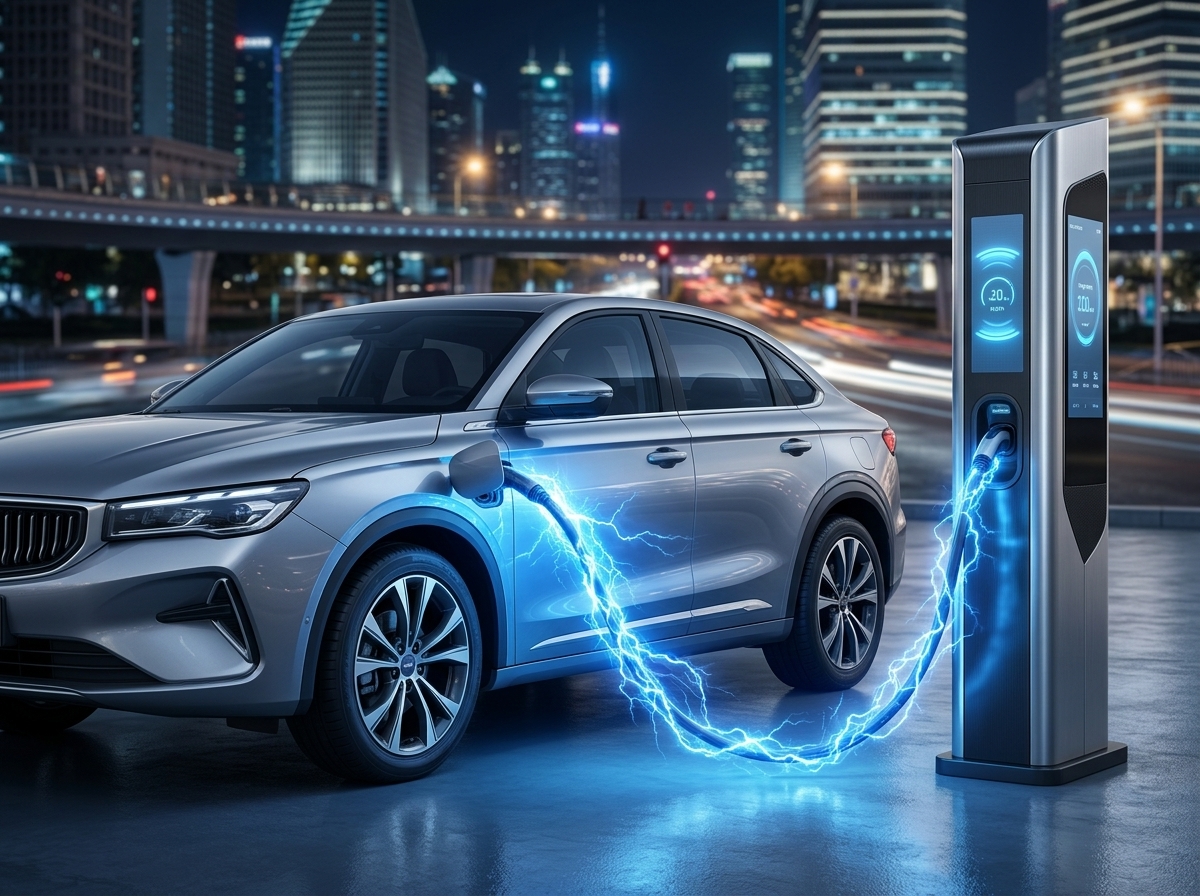 Geely anuncia carregador de 2,2 MW capaz de recarregar elétrico em 4 minutos