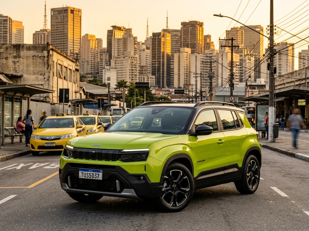 Jeep oferece até R$ 71 mil de desconto em SUVs para taxistas e motoristas de app