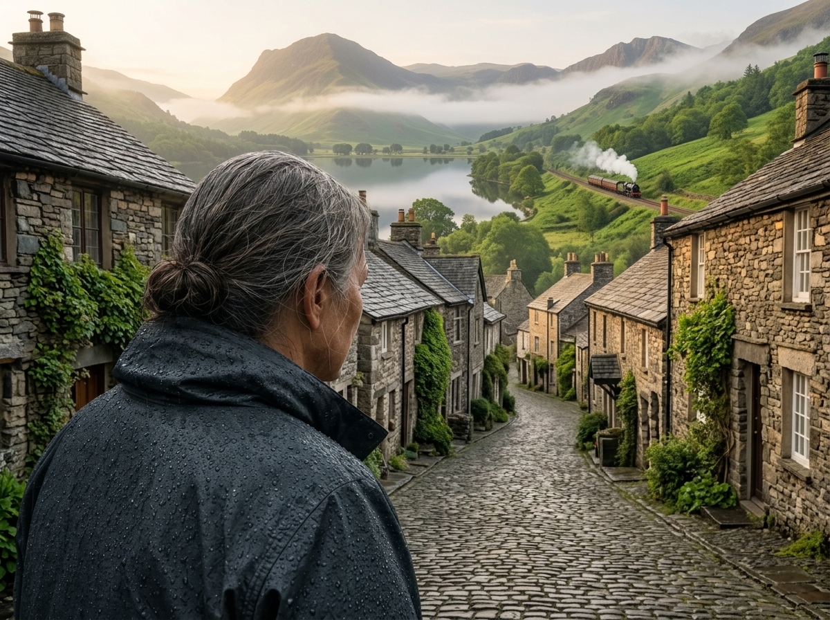 Vila medieval sem carros no Lake District oferece roteiro a pé com ruas de pedra, lagos e trem a vapor
