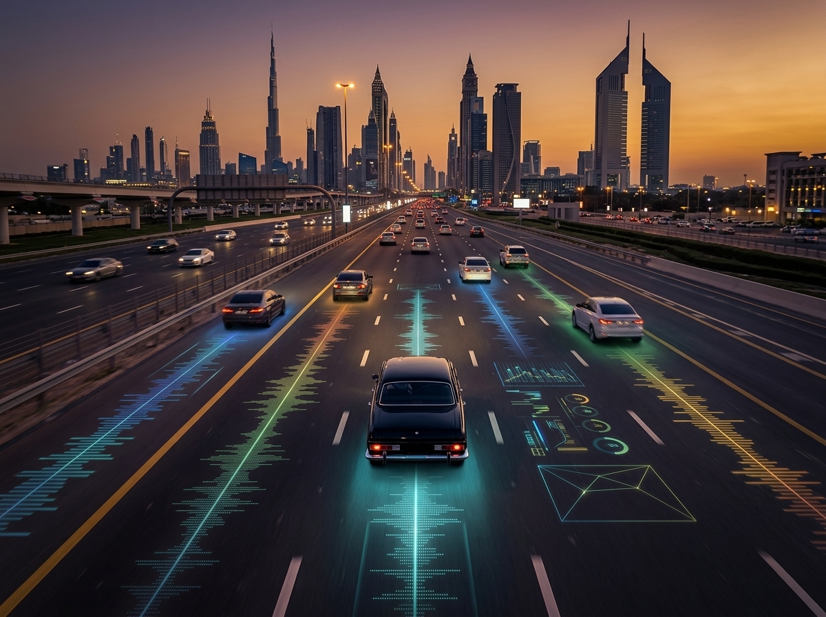 Dubai tem a maior rodovia musical do mundo: asfalto toca música enquanto você dirige