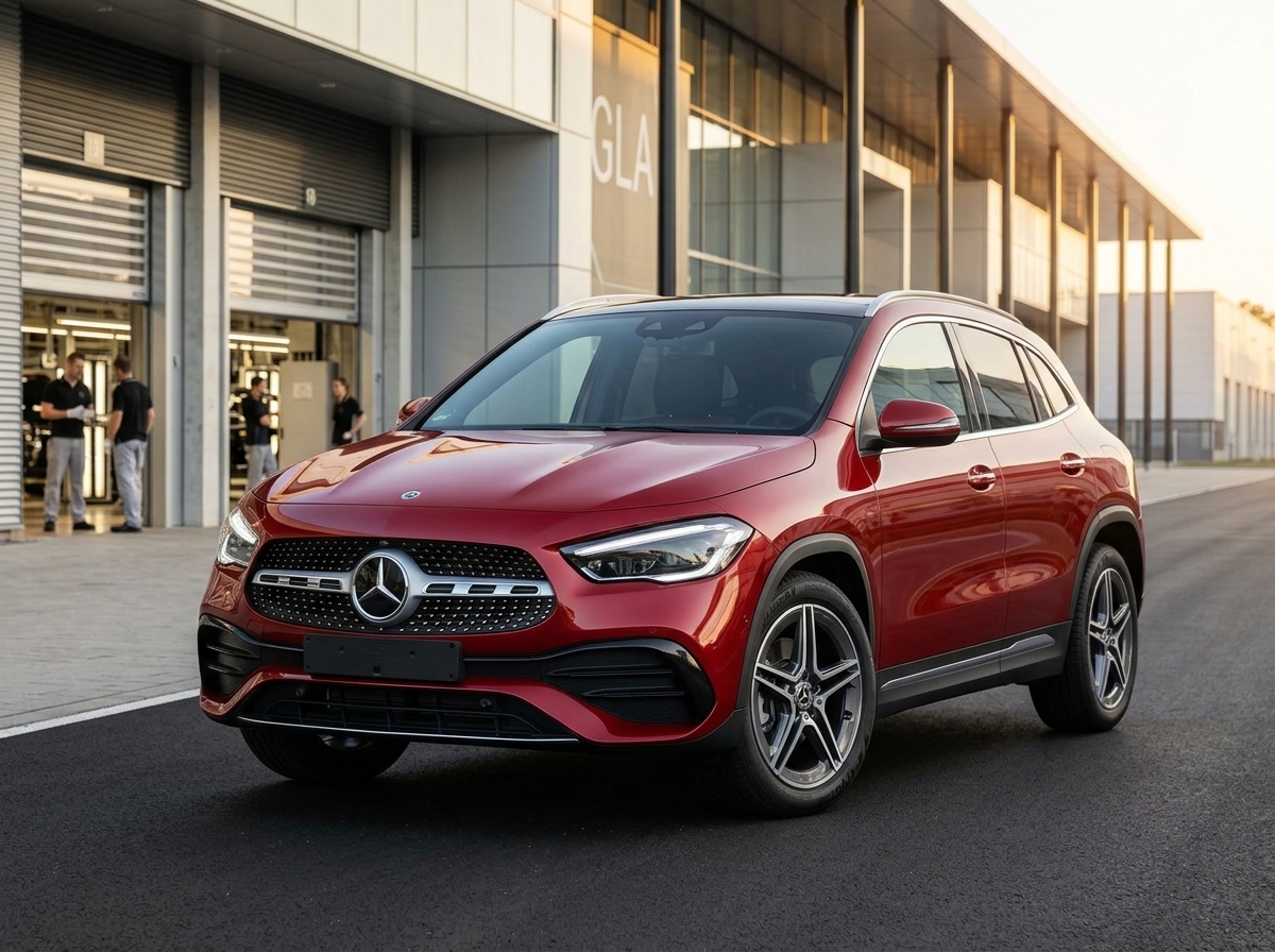 Mercedes-Benz começa a produzir o novo GLA na Alemanha e já planeja versões híbridas para 2025