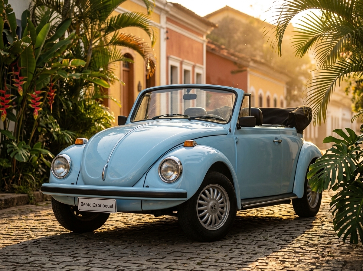 Fusca lidera ranking de carros antigos na frota brasileira com quase 2 milhões de unidades cadastradas