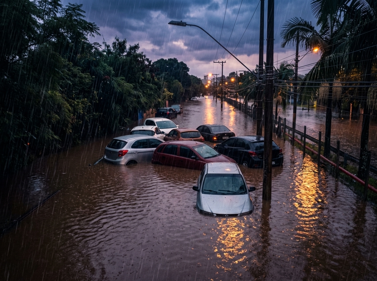 Seguro do carro cobre danos de enchente? Entenda o que a apólice garante
