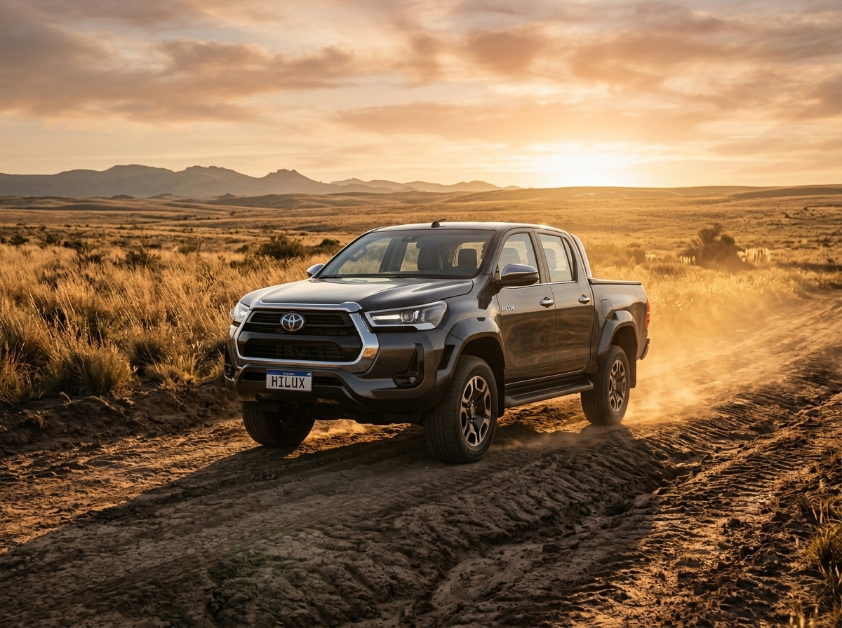 Toyota Hilux lidera vendas na Argentina em setembro com mercado em queda