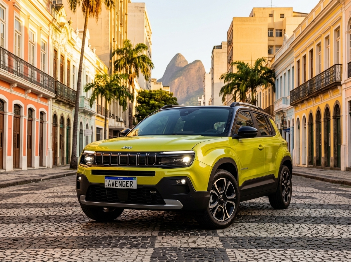 Jeep Avenger dispara 455,7% em setembro e já emplacou metade do que o Renegade vendeu no mês