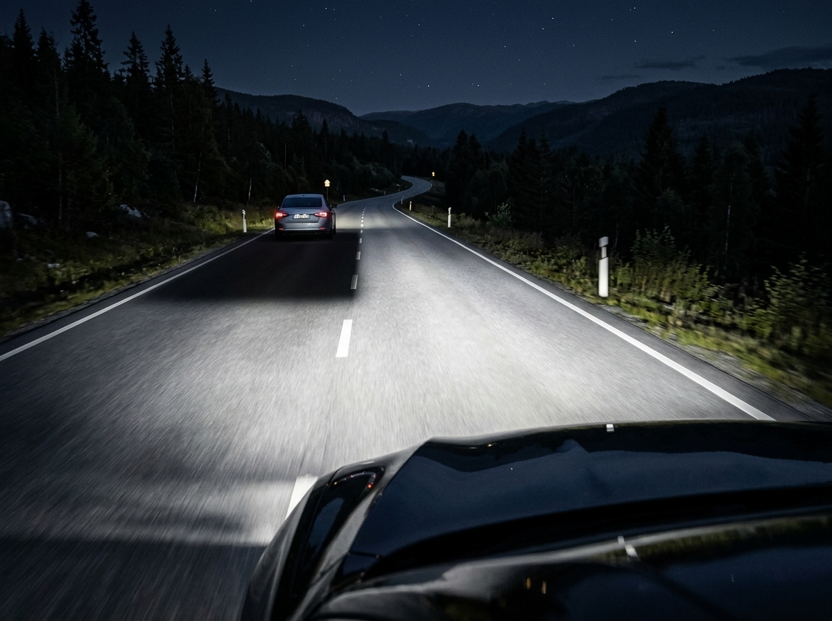 Faróis inteligentes iluminam a estrada sem ofuscar outros motoristas — mas têm limitações sérias