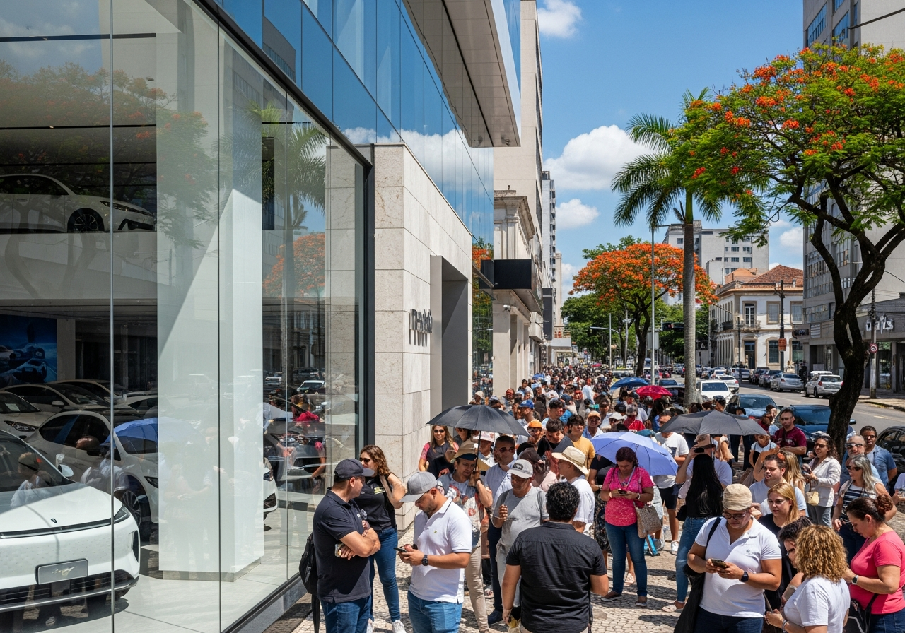 BYD e Geely registram filas nas concessionárias após abertura do Move Brasil para motoristas de aplicativo