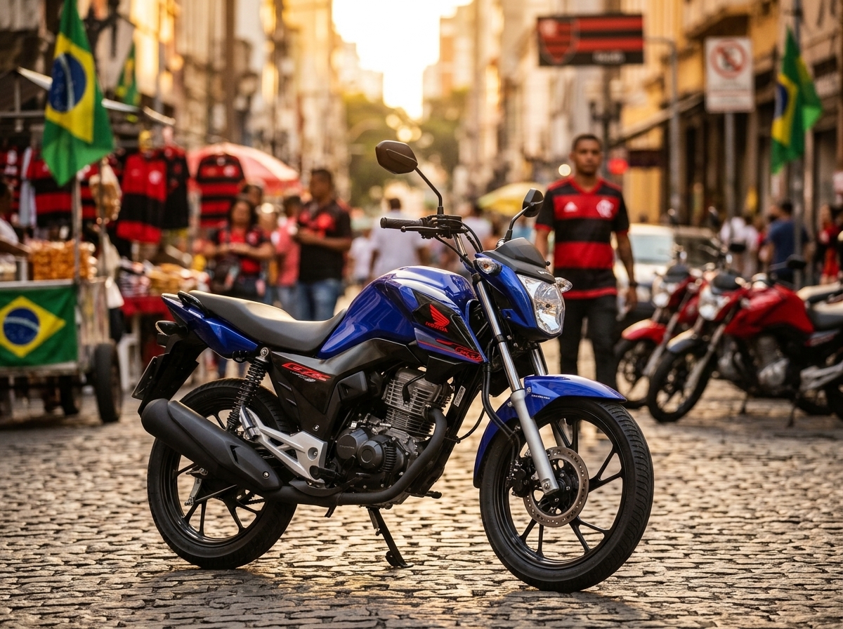 Honda CG 160 quase bate 50 mil emplacamentos em setembro e domina ranking de motos