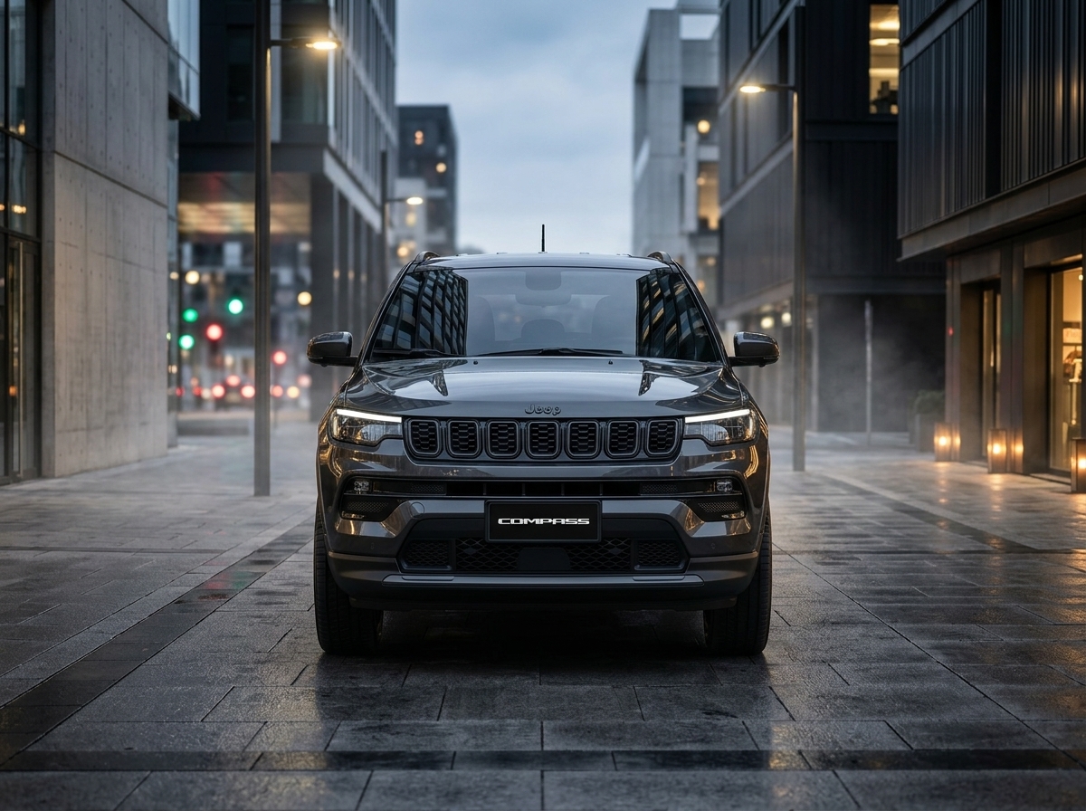 Jeep Compass ganha sistema híbrido leve MHEV na versão Longitude Night Eagle 2027 por R$ 206.990