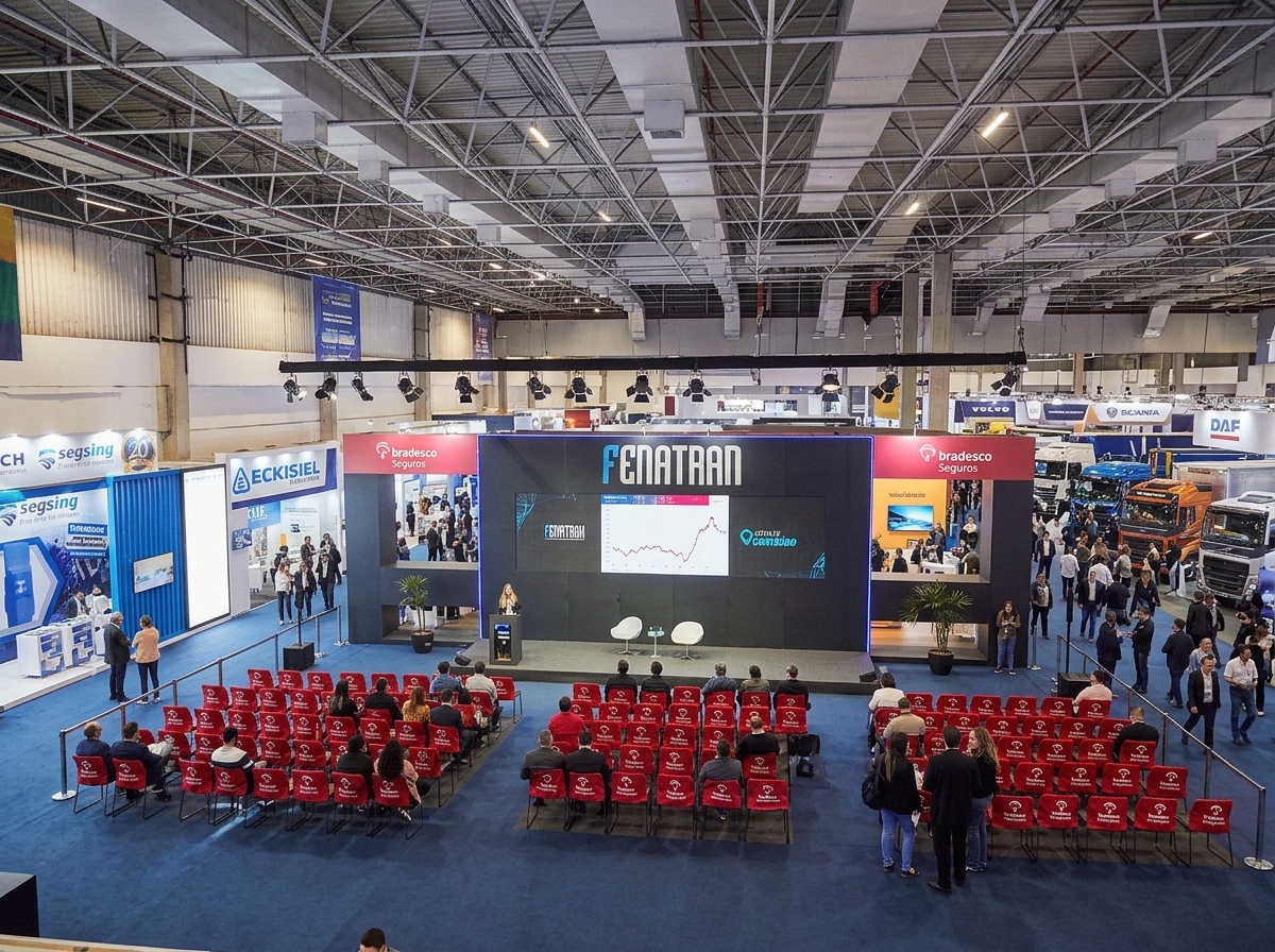 Fenatran 2026 anuncia agenda de coletivas com grandes marcas de caminhões