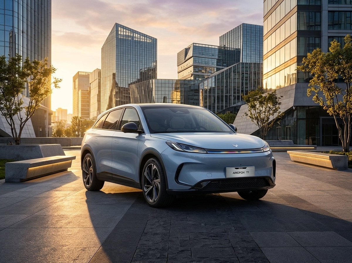 BAIC Arcfox T1 chega ao Brasil por R$ 129.900 com estacionamento automático de série
