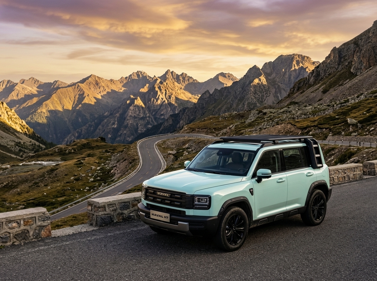 Haval H7 entra em pré-venda no Brasil com sistema híbrido plug-in flex e tração integral