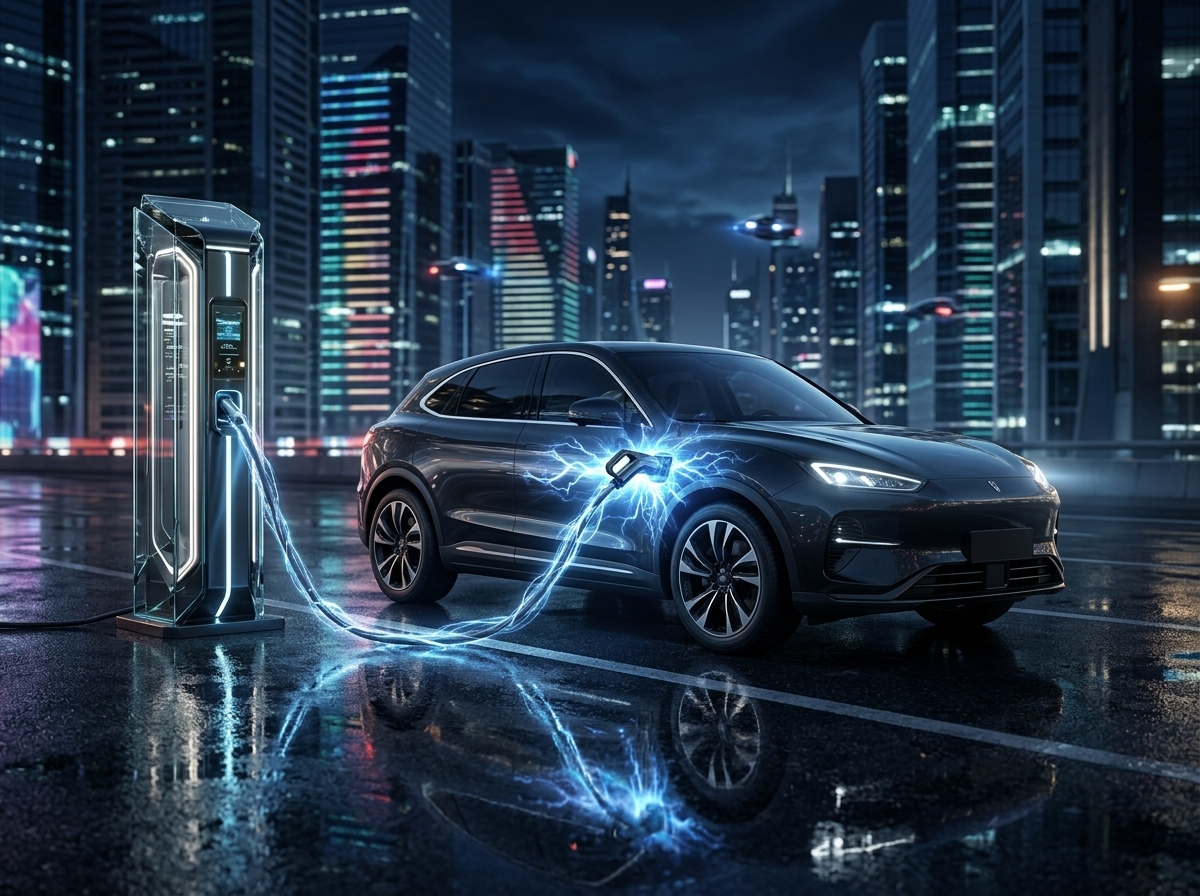 Carros elétricos chineses já se recarregam em segundos, não mais em minutos